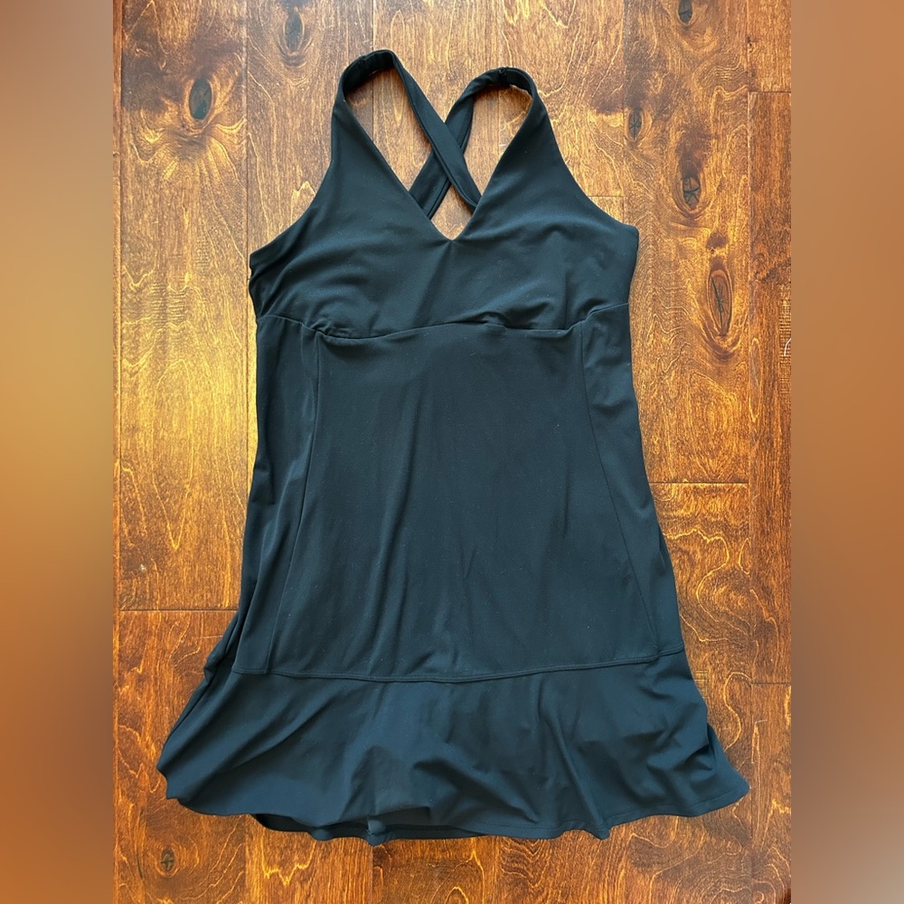 all in motion Black Active Tank with Built-In Support